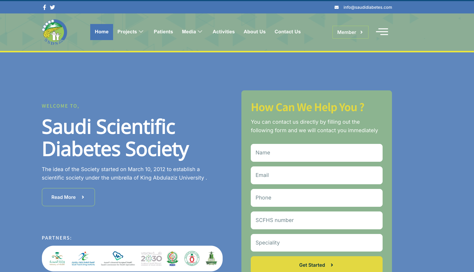Saudi Scientific Diabetes Society — Official Society Website