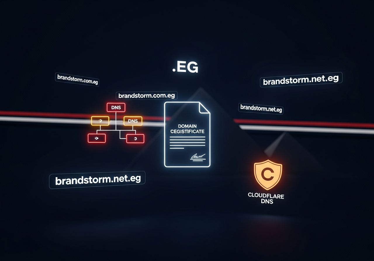 BrandStorm — .EG Domain Portfolio & DNS Setup