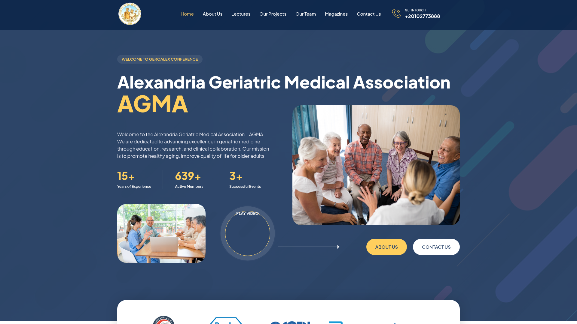 جمعية الإسكندرية الطبية لطب المسنين — AGMA