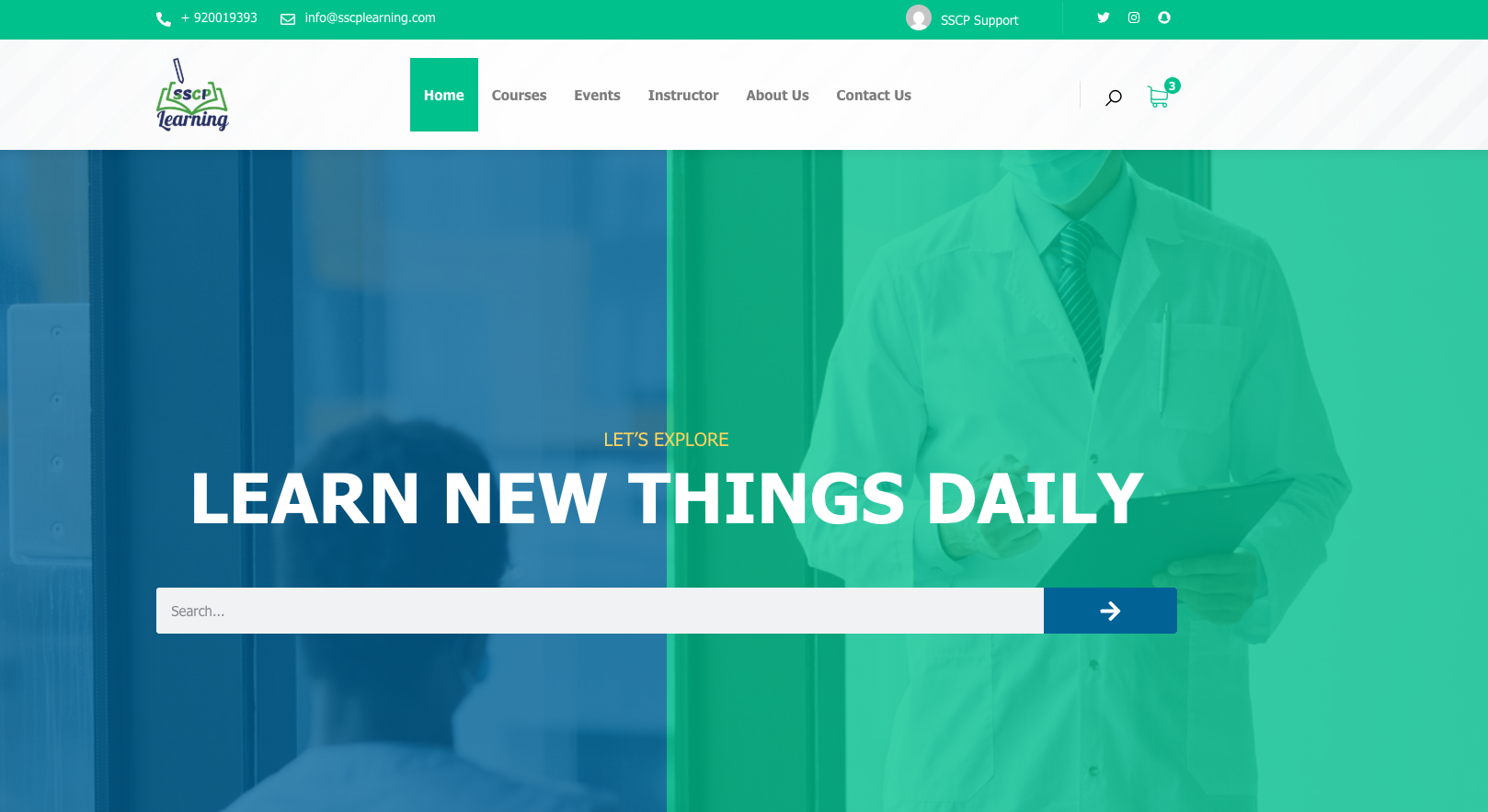 SSCP Learning — Clinical Pharmacy E-Learning Platform