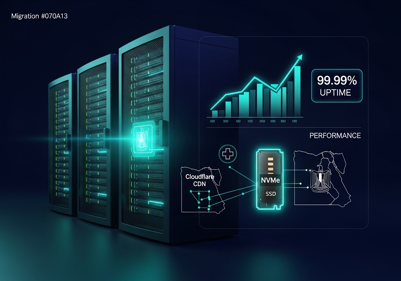 MedCare Egypt — High-Performance Hosting Migration