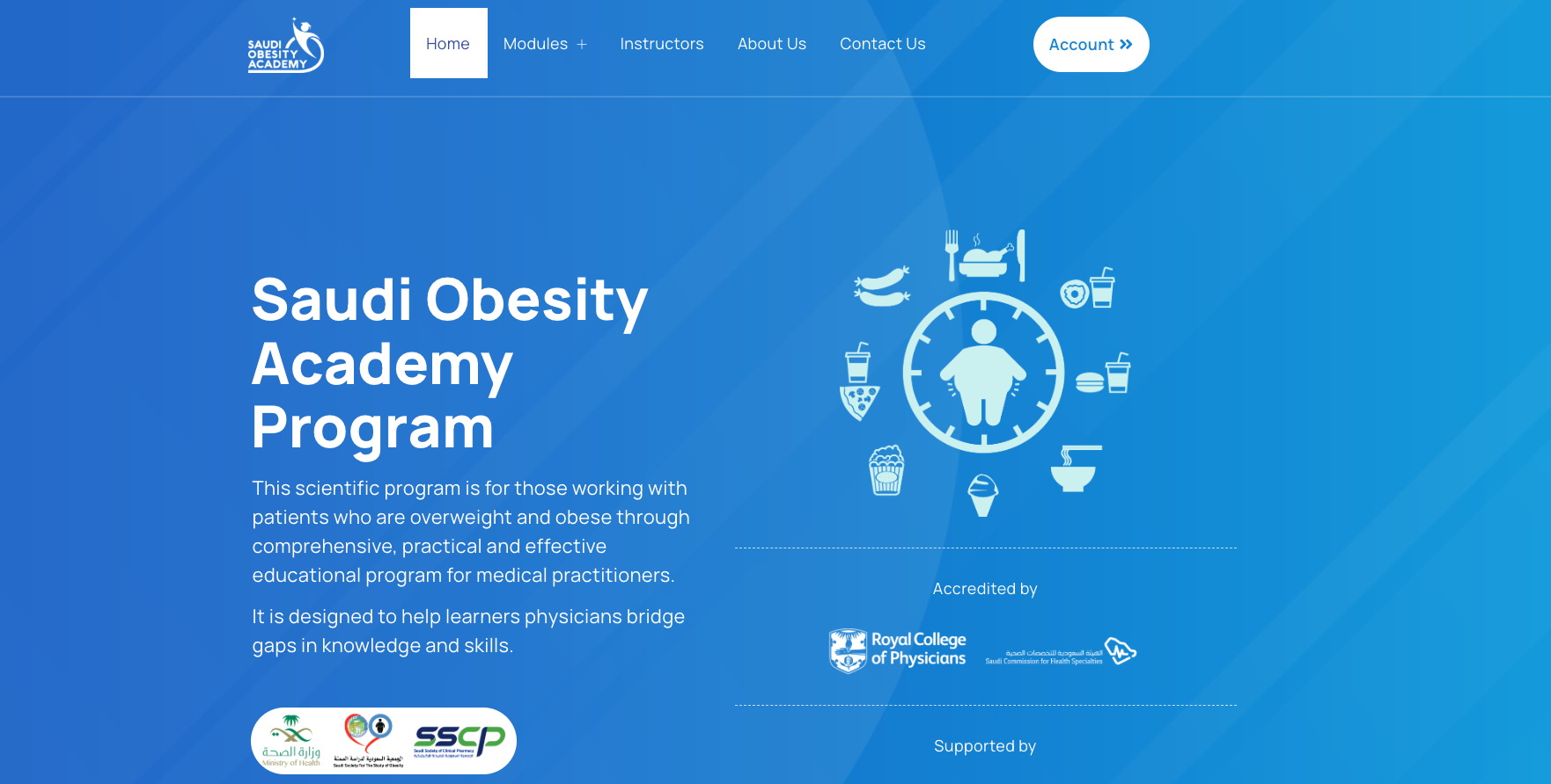 Saudi Obesity Academy — Plateforme E-Learning Médicale